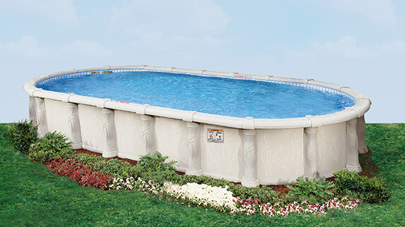 This is a photo of the Tuscany Oval Pool